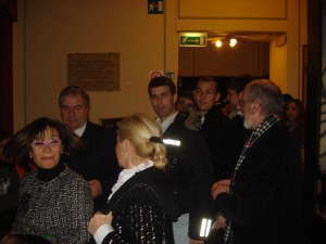 Raffaella e i ragazzi della squadra di calcetto