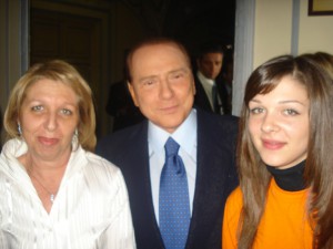 Claudia Loredana e Berlusconi